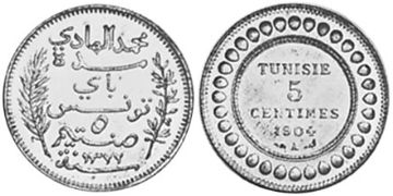 5 Centimes 1903-1904