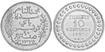 10 Centimes 1907-1917