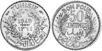 50 Centimes 1945