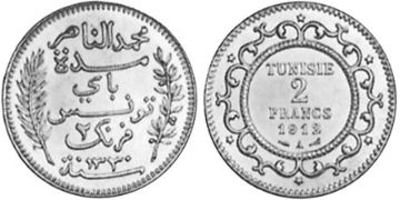 2 Francs 1907-1921