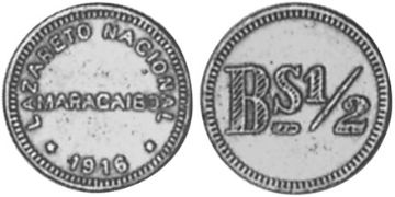 1/2 Bolívaru 1913-1916