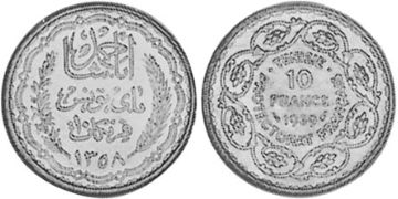 10 Francs 1939-1942