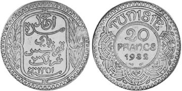 20 Francs 1930-1934