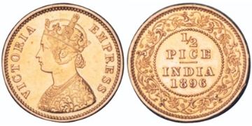 1/2 Pice 1891-1901