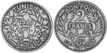 2 Francs 1921-1945