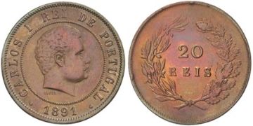 20 Reis 1891-1892