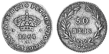 50 Reis 1855-1861