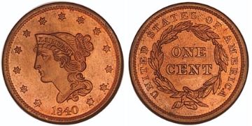 Cent 1839-1857