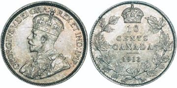 10 Centů 1912-1919