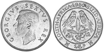 1/4 Penny 1948-1950