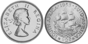 1/2 Penny 1953-1960