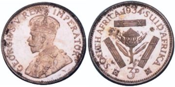 3 Pence 1931-1936