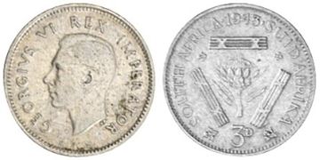 3 Pence 1937-1947