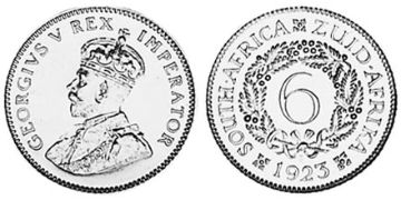 6 Pence 1923-1924