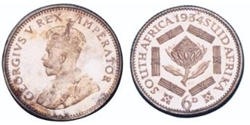 6 Pence 1931-1936