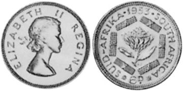 6 Pence 1953-1960