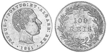 100 Reis 1857-1861