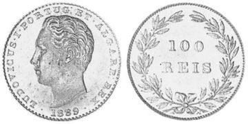 100 Reis 1864-1889
