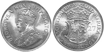 2-1/2 Shillings 1926-1930