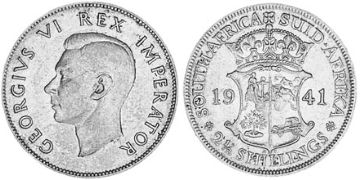 2-1/2 Shillings 1937-1947
