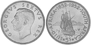 5 Shillings 1952