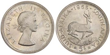 5 Shillings 1953-1959