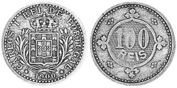 100 Reis 1900