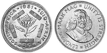 5 Cents 1961-1964