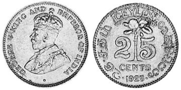 25 Centů 1919-1926