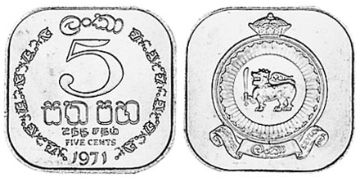 5 Centů 1963-1971