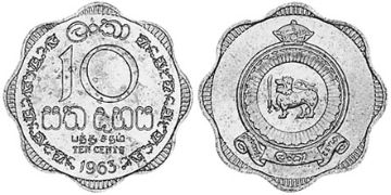 10 Centů 1963-1971
