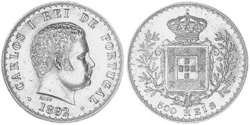 500 Reis 1891-1908