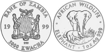 5000 Kwacha 1999