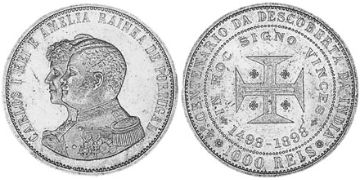 1000 Reis 1898