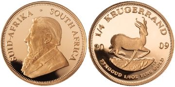 1/4 Krugerrand 1980-2012