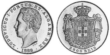 2000 Reis 1868-1888