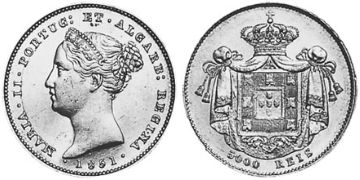 5000 Reis 1851
