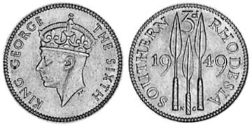 3 Pence 1948-1952