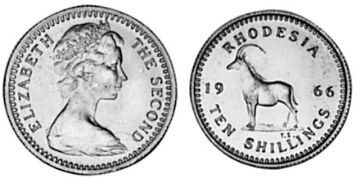 10 Shillings 1966
