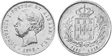5000 Reis 1862-1863