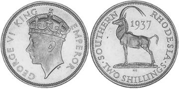 2 Shillings 1937