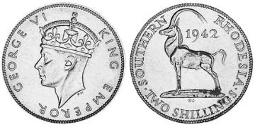 2 Shillings 1939-1942