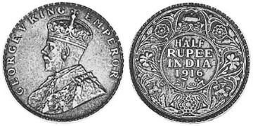 1/4 Rupie 1912-1936