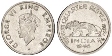 1/4 Rupie 1946-1947