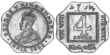 4 Annas 1919-1921