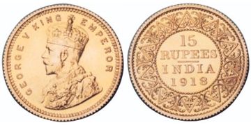 15 Rupies 1918
