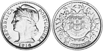 20 Centavos 1913-1916