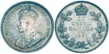 10 Centů 1920-1936