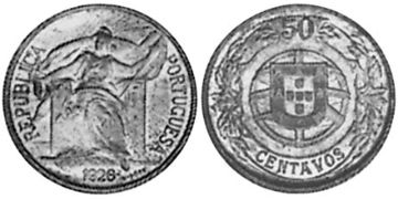 50 Centavos 1924-1926