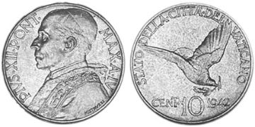 10 Centesimi 1942-1946